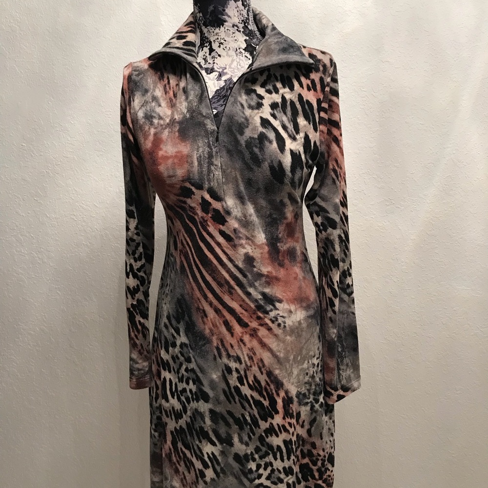 BETINA SPITZ Chic Colorful Leopard Print